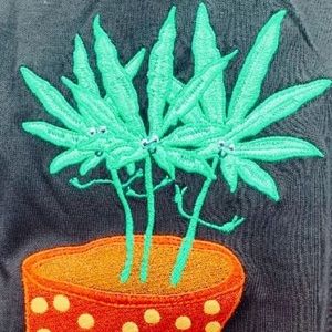 *RARE* Whatever Forever Men's Medium HREAM Happy Flowers Tee